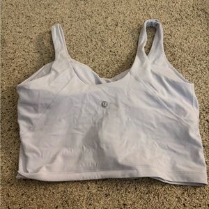 lululemon athletica White Tank Top